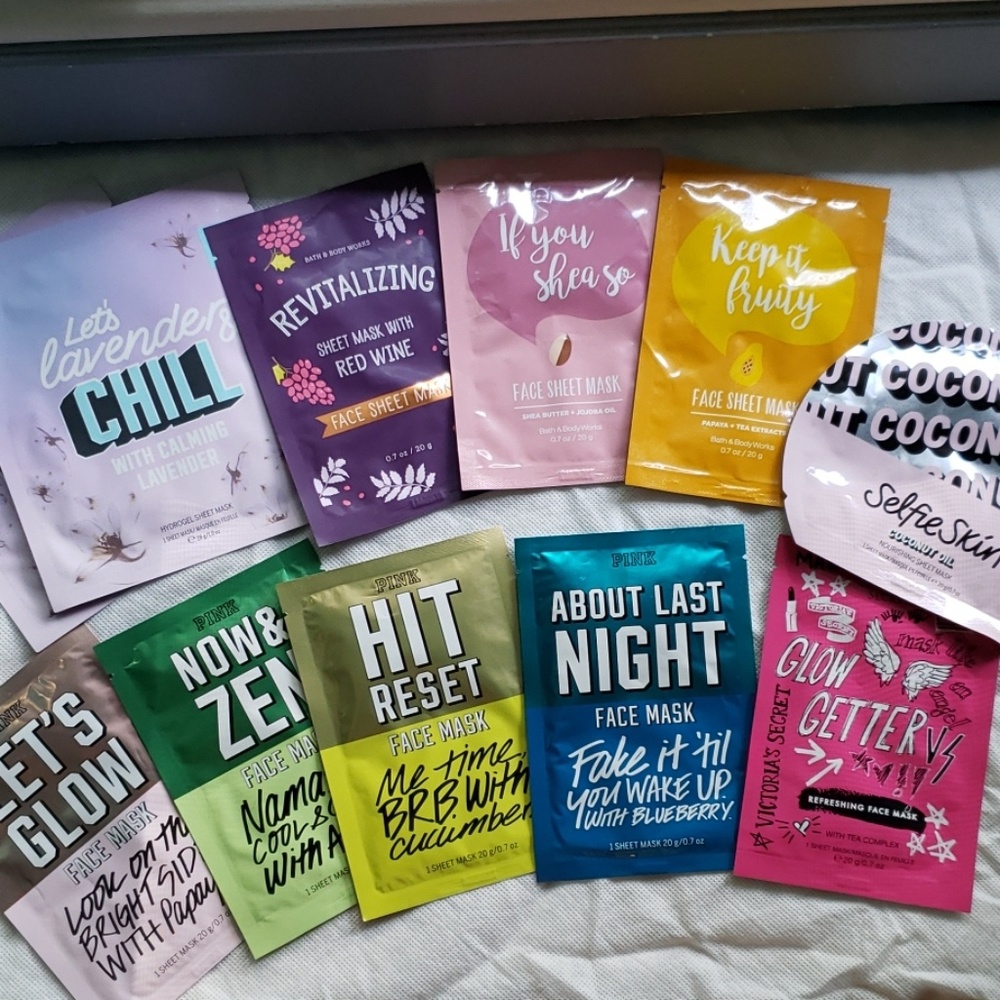 Face sheet masks